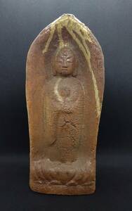 瀬戸焼 山田朝春 陶彫 地蔵菩薩 高さ31.5cm