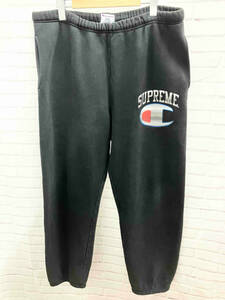 Supreme シュプリーム その他ロングパンツ 19SS Champion Chrome Sweatpant 表記サイズ M ブラック