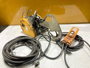 【1円スタート！】RYOBI リョービ 小型ウインチ WI-61C 最大吊上荷重60Kg 揚程14m リモコン付き 動作良好 ※佐川着払い発送