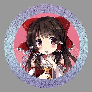 東方project「博麗 霊夢5」BIG缶バッジ　-ぱいそんきっど-