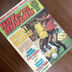 B0679 「ROY OF THE ROVERS」サッカー コミック 古本　雑誌　マガジン