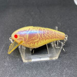 OLD RYOBI BASS LOVE オールド リョービ バスラブ ナチュラルプリント ボーン素材 検レーベル ボーマー バグリー B級ルアー 6cm 11.3g