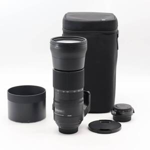 #b1520【外観美品】 SIGMA シグマ Contemporary 150-600mm F5-6.3 DG 1.4xテレコンバーターキット (ニコンF用)