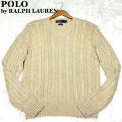 POLO by RALPH LAUREN ケーブルニット　カシミヤ混　セーター