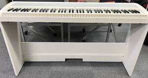 ~豪華３点セット~スタンド・３本ペダル・専用チェア付き！！KORG コルグ 電子ピアノ model：B2 19年製 502147　☆直接手渡し可☆