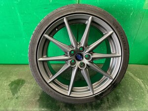 スバル BRZ ZD8 GR86 ZN8 純正アルミホイール 18X7.5J 215/40R18 1本 タイヤホイールASSY 36849 1X1065