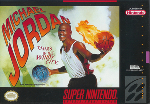 ★送料無料★北米版 スーパーファミコン SNES Michael Jordan Chaos in the Windy City マイケル・ジョーダン