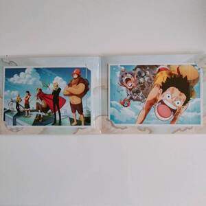 【新品・未使用】ONE PIECEワンピース★ポストカード＆Wステッカー/くら寿司 イトーヨーカドー