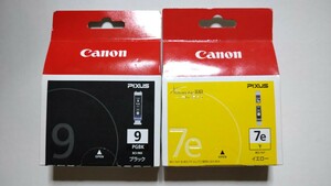 【送料無料】Canon キヤノン 純正 インクカートリッジ BCI-9BK BCI-7eY 期限切れ