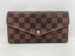 LOUIS VUITTON ルイヴィトン 財布 ダミエ ポルトフォイユサラ N63209/CA3105【DAARA018】