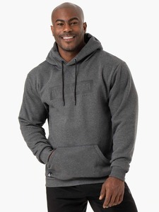 【メーカー直輸入正規品】 RYDERWEAR ライダーウェア IRON プルオーバーフーディ パーカー USサイズ:L チャコールグレー