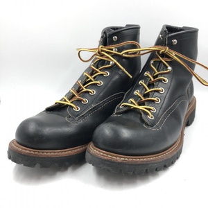 【中古】RED WING 2012年製 2935 ラインマン サイズ：26cm ブラック レッドウィング ブーツ[240024448488]