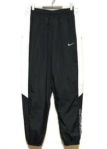 【美品】NIKE NSW CF CB I2SP Woven Pants（L）黒 ナイキ ウーブン トラック パンツ ナイロン ロンパン ジョガー 裏メッシュ