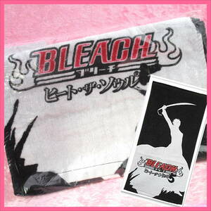 ブリーチ BLEACH 特典 スポーツタオル ◆ ～ヒート・ザ ソウル５～ 黒崎一護 シルエット ／ 1点 美品