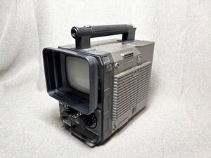 (W1) ポータブルTV National 80年製 TR-509Aα ナショナル　白黒テレビ　当時物　ポータブルブラウン管ＴＶ