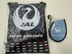 新品【ＪＡＬ 日本航空 ポーチセット ■ 巾着 イヤープラグ 歯ブラシ マスク アイマスク 】