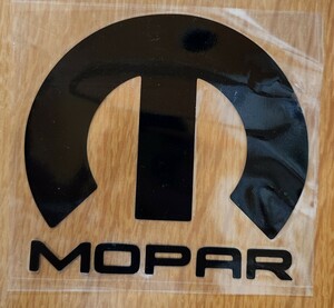 ★　MOPAR　ステッカー　黒　★