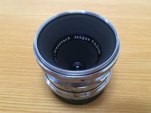 ★製造本数725本★Schneider-Kreuznach JSOGON 40mm F4.5 シュナイダー アイソゴン 準広角 M42マウント