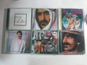 レ　CD6枚セット■FRANK ZAPPA　フランク・ザッパ　いろいろセット　中古