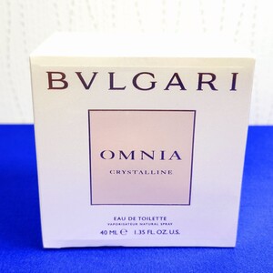 BVLGARI OMNIA CRYSTALLINE◆ブルガリ オムニア クリスタリン◆40ml◆オードトワレ◆ヴァポリザター/スプレータイプ◆新品/未開封品