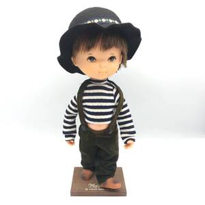  BKm039I 80 1972 シバ製作所 Moppets モペット人形 ちいさなときめき フィギュア ボーダー 男の子 ドール 置物 FRAN MAR 昭和レトロ