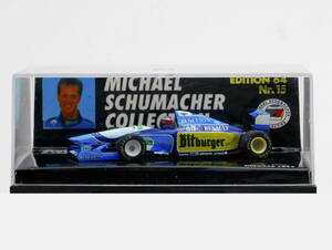 1/64 PMA ベネトン B194/B195 #1 Renault F1GP Showcar 1995 M.Schumacher nr.15 Micro Champs 510-956491