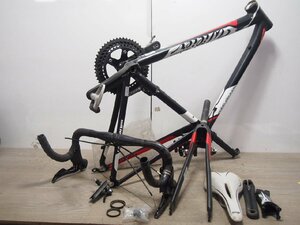 ☆【2R1112-1】 Wilier ウィリエール TRIESTINA アルミフレーム 付属品多数あり ジャンク