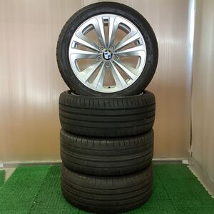 【464】BMW 5シリーズ用純正アルミホイール18x8J+30 120-5H中古品4本