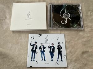 【NEWS】 CD DVD QUARTETTO 初回限定盤 小山慶一郎 加藤シゲアキ 増田貴久 手越祐也 ブックレット有り