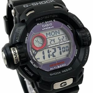 美品 CASIO カシオ G-SHOCK ジーショック RISEMAN ライズマン 腕時計 GW-9200J-1 電波ソーラー デジタル マルチバンド6 動作確認済み