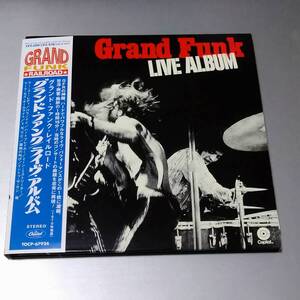 紙ジャケ　　GRAND　FUNK　RAILROAD　　　/　　 LIVE　ALBUM　　 　紙ジャケット　　国内盤　　　