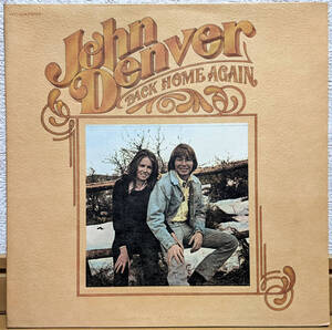  ジョン・デンバー【1974年 US盤 ORIG LP 見開き】JOHN DENVER Back Home Again | RCA Victor CPL-0548 (SSW/FOLK/SOFT ROCK