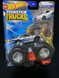 ☆ホットウィール モンスタートラック☆ ニッサン スカイライン GT-R HotWheels MONSTER TRUCKS Nissan Skyline GT-R ワイスピ モントラ