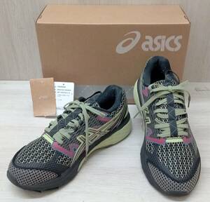 ASICS/アシックス/スニーカー/1203A394/US4-S GEL-TERRAIN/ブラック×ネオンライム/26.5cm