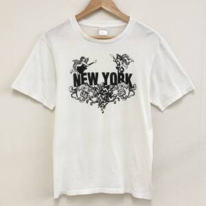 レア 初期 NumberNine 3周年 NEW YORK エンジェル Tシャツ ホワイト 4サイズ Number Nine ナンバーナイン Tee 本人期 archive 3020135