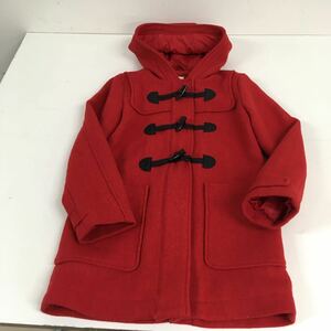 送料無料★GAP KIDS ギャップキッズ★ロングコート　ダッフルコート アウター★赤★140㎝　キッズ　子供　ジュニア#60530skake