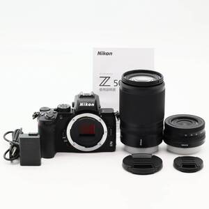 #b1309 【美品】 Nikon ニコン Z50 ダブルズームキット 16-50mm & 50-250mm Z50WZ ブラック