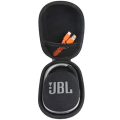 【迅速発送】JBL CLIP 4 CLIP4 Bluetooth ポータブルスピーカー 専用保護収納ケース- Aenllosi (ブラック)