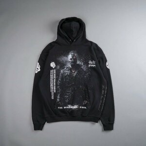 Darc Sport BATMAN RISE AGAIN V2 PIERCE HOODIE BLACK M ダルクスポーツ バットマン ライズ アゲイン フーディー パーカー ブラック 黒