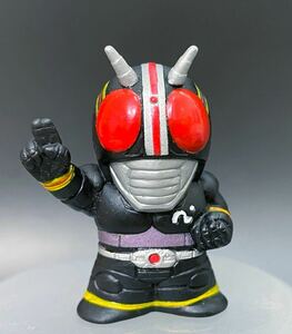 ソフビ 指人形 仮面ライダーBLACK 中古品 仮面ライダーキッズ ソフビコレクション SD仮面ライダー倶楽部