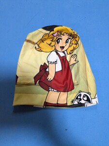 お値下げ★新品★女の子と動物の布地の帽子　F