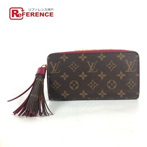 新品同様 LOUIS VUITTON ルイヴィトン ジッピー・ウォレット ラウンドファスナー モノグラム タッセル付き 長財布【中古】