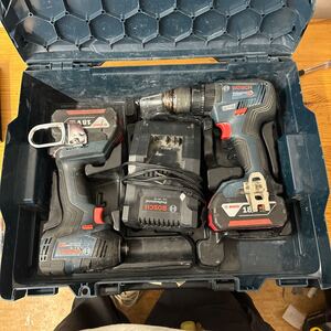 UTZ-41 コードレスインパクトドライバ+ドリルドライバ BOSCH ボッシュGDR18V-200 GSB18V-55 コンボキット　工具　セット