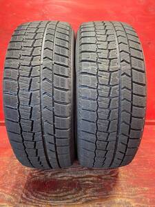 215/55/R17 94Q DUNLOP WINTERMAXX WM02 製造年2021, 2本 80% バリ山 美品 *350