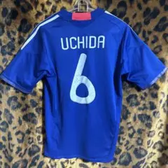 日本代表　2010 HOME M size UCHIDA 6番　内田篤人