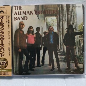 処分 王道 ALLMAN BROTHERS BAND/オールマンブラザーズバンド 衝撃デビュー1st 帯解説付国内盤