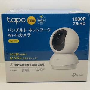 未開封 未使用品 tp-link tapo C200 パンチルト ネットワークWi-Fiカメラ 360℃回転 人物 鳴き声検知