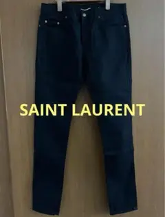 【新品】 SAINT LAURENT ブラックパンツ