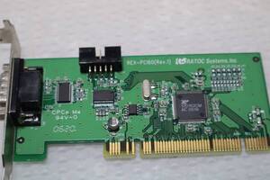 C4240 K ラトックシステム RS232C PCI Board REX-PCI60