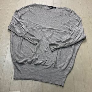 4044☆ UNITED ARROWS GREEN LABEL RELAXING トップス ニット セーター レディース グレー